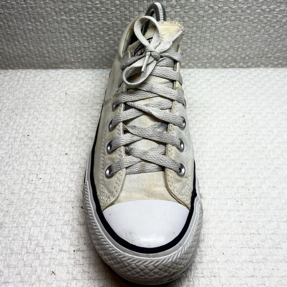 Converse Chuck Taylor All Star White Canvas/Woven Size 9 Great Traction Used - Picture 8 of 14